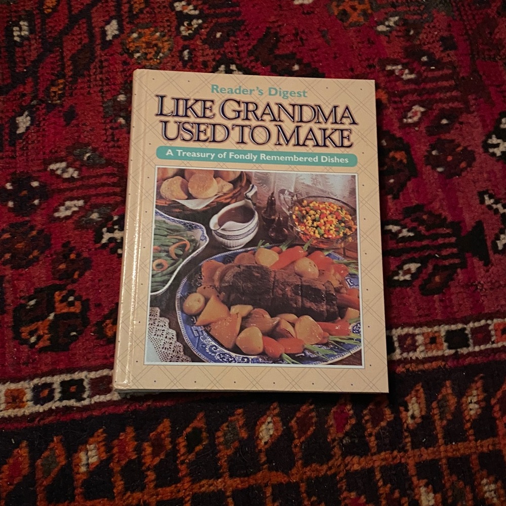 Like Grandma Used to Make Reader's Digest Cookbook Vintage Hardcover 1996